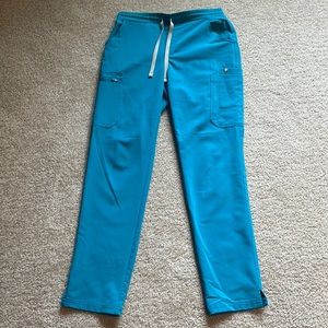 Teal fig scrubs pants